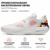 Anta KT10 Graffiti Professional Basketball Shoes Men Sneaker White 112441101-2