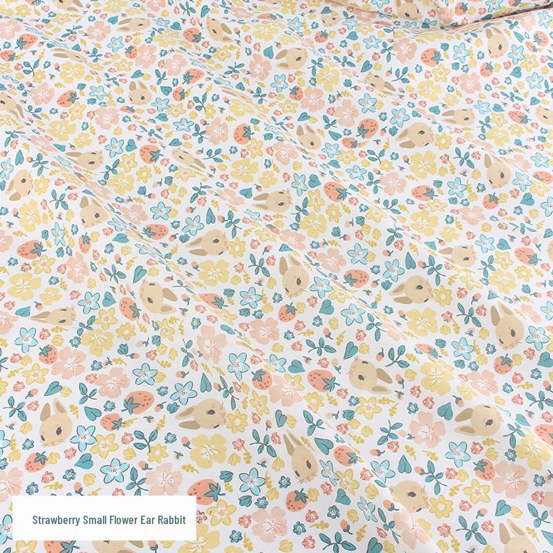 Strictly Selected Floral Print Cotton Twill Fabric for Baby Dress & Kids' Bedding