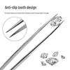 Multi-purpose Stainless Steel Tweezers for Jewelry and Gemstones