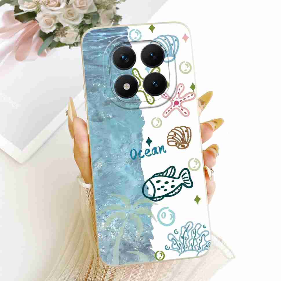 Redmi Note15Pro 5G New Model Protective Case Matte Cat Rabbit For Xiaomi Redmi Note 15 Pro 5G Full Cover Anti-Fall Shockproof