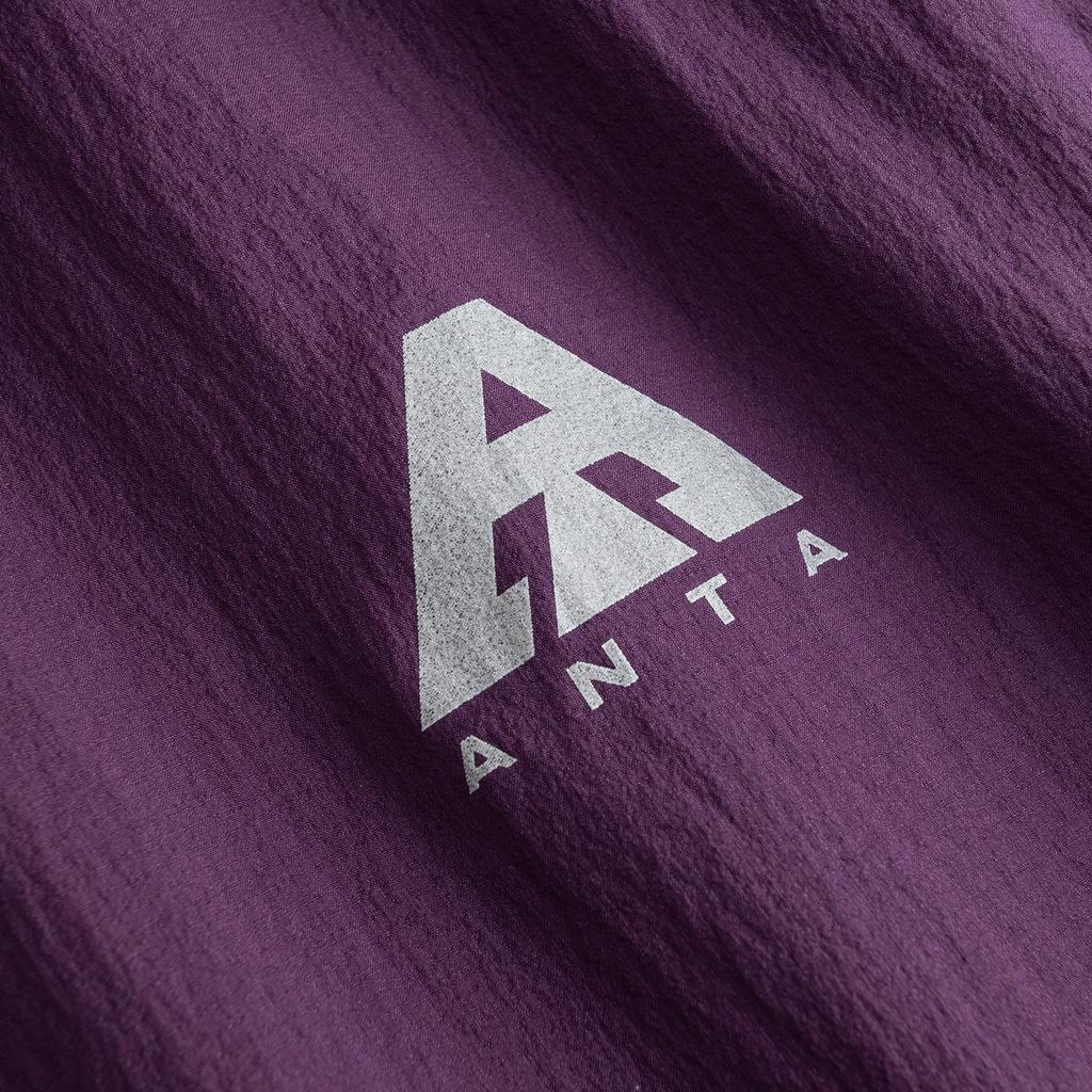 Anta Outdoors Lightweight Woven Sports Jacket Summer 2026 Unisex jackets Purple-Sand 972626602-4