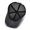 Summer new large mesh baseball cap flip hemming sun hat breathable sun hat trendy men's cap