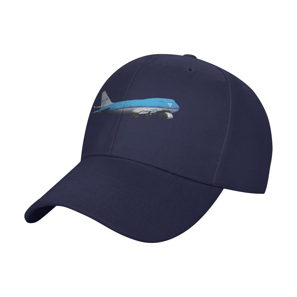 Cappellino da Baseball alla Moda KLM Queen of the Skies con Visiera Curva per il Pendolarismo