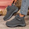 Snow Boots With Fur Lined Warm Ankle Boot for Women Waterproof Anti-Slip Winter Outdoor Shoes Women's Lace-Up Walking Sneakers Trekking Hiking Booties
