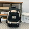 Student Schoolbag Women's Large Capacity Backpack Color Block Men's Backpack