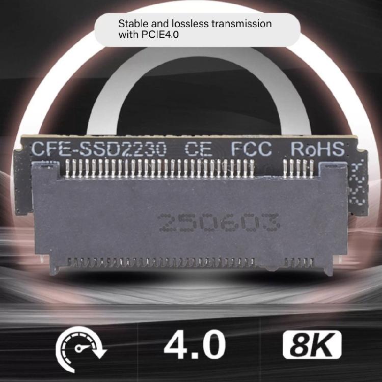 M.2 NVMe 2230 to CF express Type B Converter With Heat Dissipation Design for Extended Video Workflows