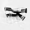 Elastic Strap Basketball Face Mask Black/Clear Nose Protector  Basketball Sports