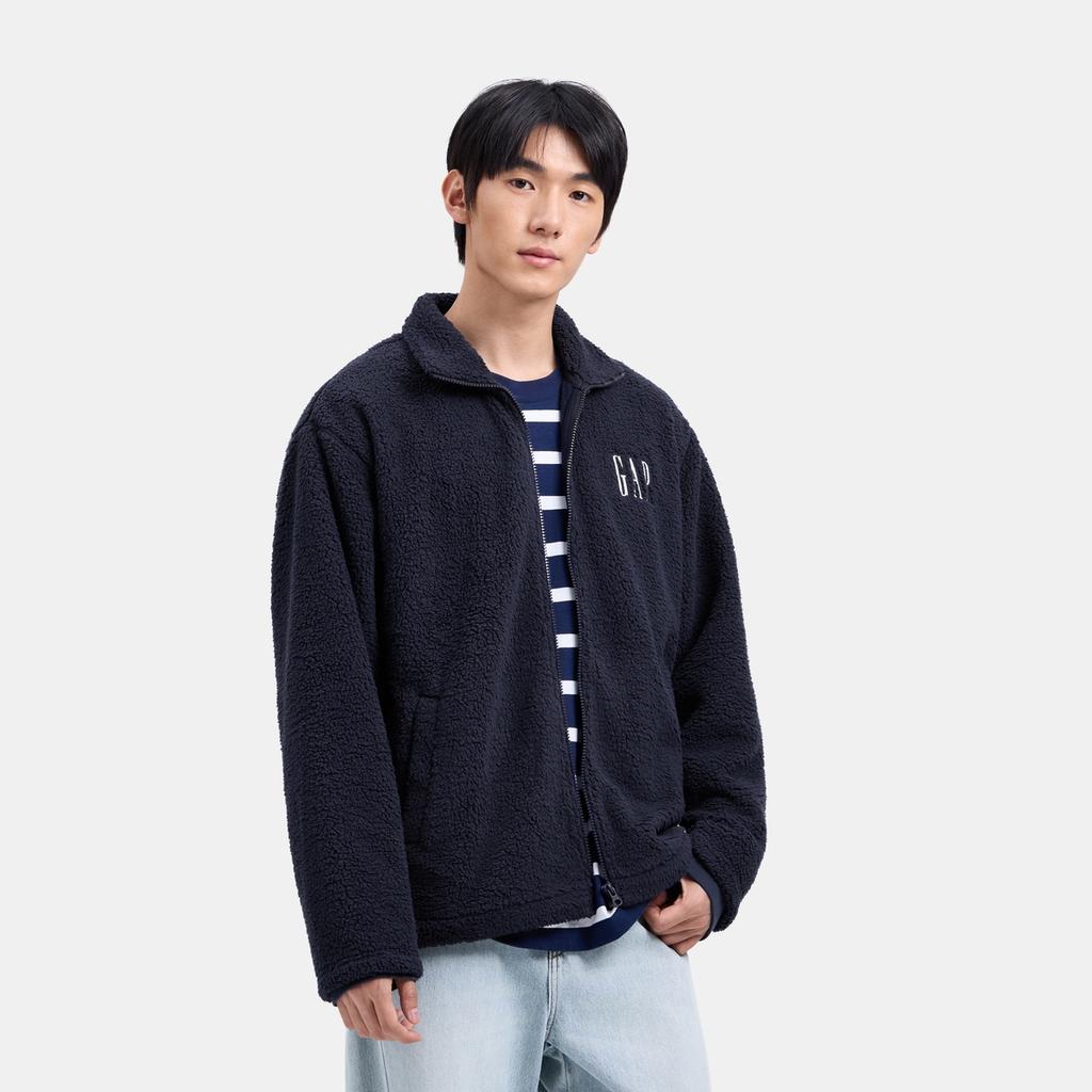 Gap Velvet Jackets Unisex Stand Collar Moderate 658863