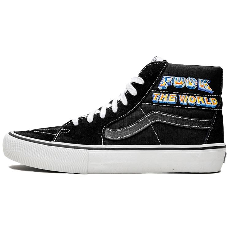 

Sk8 Supreme x Sk8 Vans Hi Fuck The World - Black VN0A45JDSY1 42