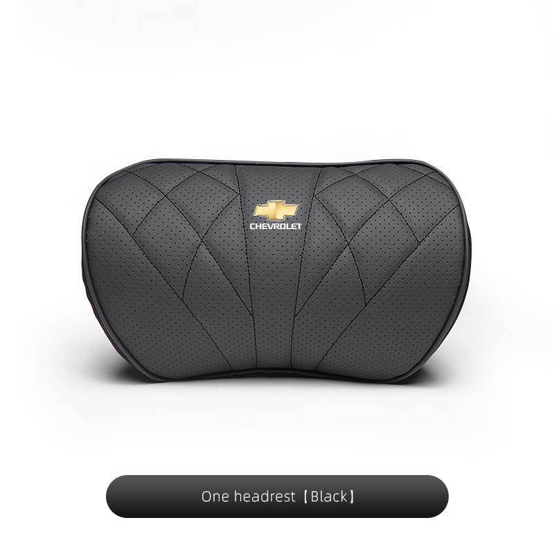 Car Soft Cushion Waist Cushioning Seat Headrest Neck Pillow For Chevrolet Corvette Montana TrailBlazer Silverado Traverse Camaro