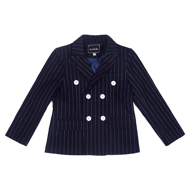 Chłopięcy blezer w kratę plus size - 2023 Dziecięcy garnitur sceniczny