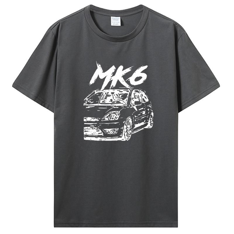 T-shirt Unisex Auto MK6 Top Casual in Cotone T-shirt Moda Fitness T-shirt Estiva Oversize Unisex Streetwear T-shirt Unisex s Abbigliamento