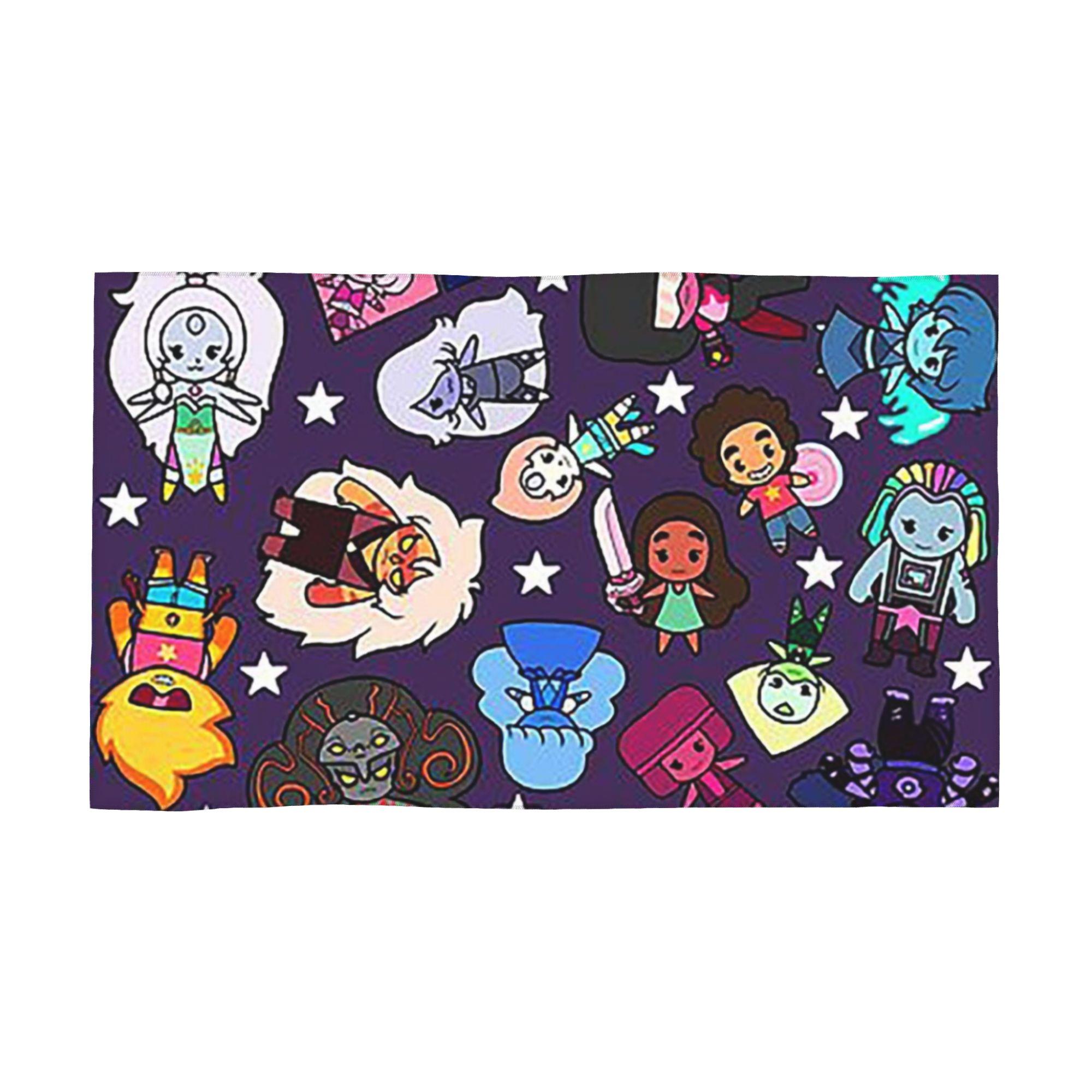 

Crystal Gems Steven Soft Face Towel Quick Dry Pool Bath Cotton Towels Breathable W40*H60(CM)