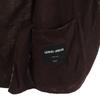 GIORGIO ARMANI Overall handle tailored jacket 44 Brown Ancon Men's Used