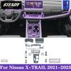 For Nissan X-TRA 2021-2023 Car interior Center console transparent TPU Paint protective film Anti scratch sticker LCD scree PPF