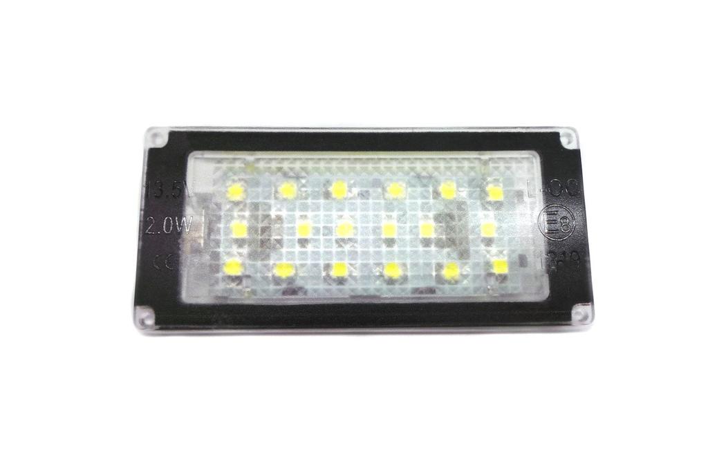 Lampy tablicy rejestracyjnej LED 2x650lm, zestaw 2szt kompatybilny z BMW, 12V, Off-Road