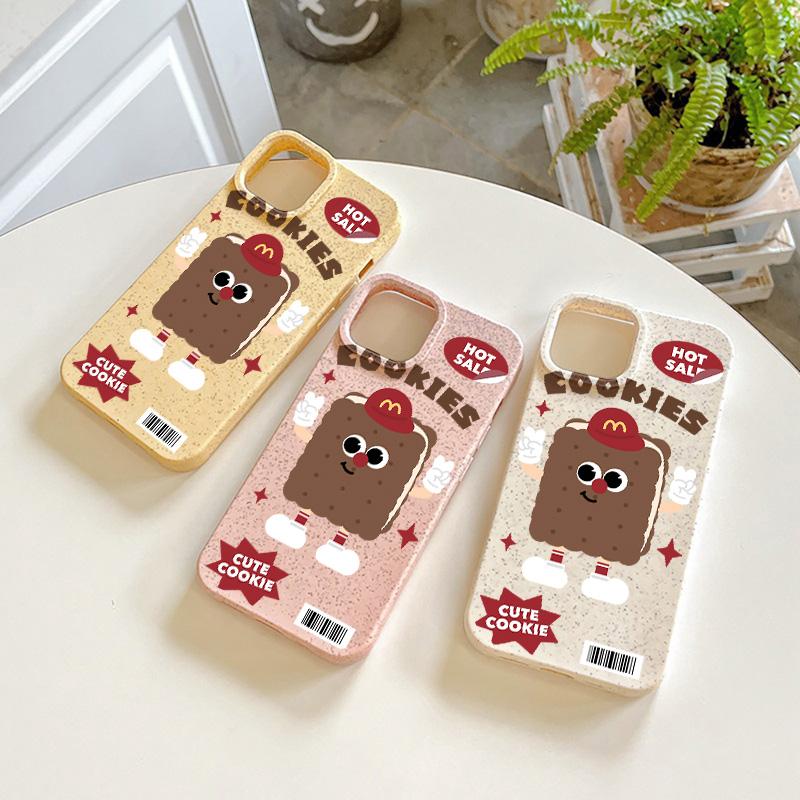 Mobile Phone Cases for iPhone 11 13 XR 15 Pro Max 12 14 Pro Max Case iPhone 16 7 Plus 8 Plus XS Max Degradable and Environmentally Friendly Anti-fall