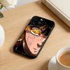 Anime Trent B-Blue L-Lock Phone Case For iPhone 17 16 15 14 13 12 Max Plus Silicone Black Cover