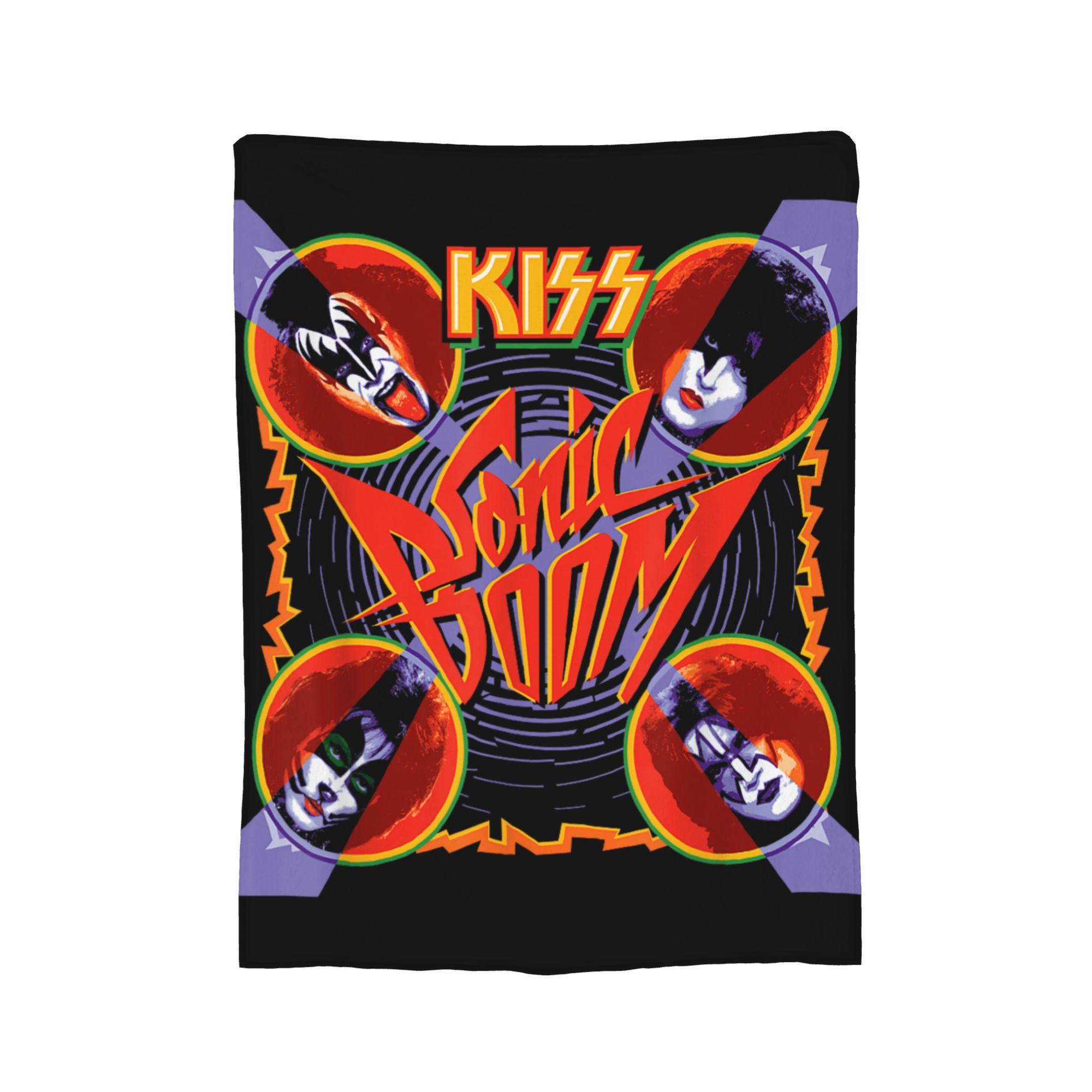 K-Kiss Band Blanket Flannel  Winter  Portable Ultra-Soft Throw Blanket for Sofa Car Bedspreads 30x40in