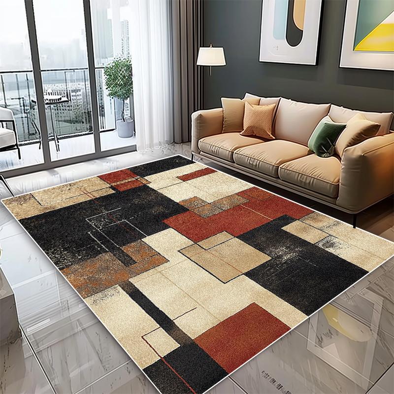 Modern Geometric Style Large Carpet Nordic Living Room Decor Home Bedroom Area Rugs Lounge Study Washable Non-slip Floor Mats