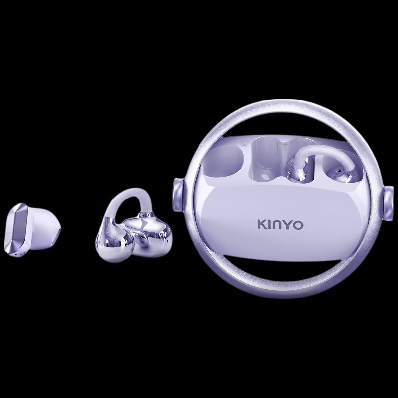 KINYO Clip-On Bluetooth Earbuds