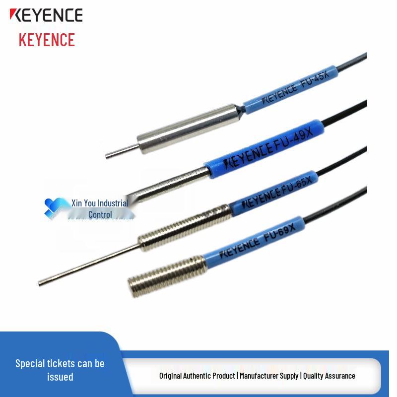 KEYENCE FU-45X Reflective Fiber Optic Amplifier Sensor Probe Available