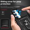 For Samsung Galaxy S23 FE Case Cover Samsung S23 FE Capas Phone Bumper Armor Slide Camera Lens Ring Holder Fundas Samsung S23 FE