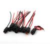 2/3/4/5/10Pcs T5 Panel Light Lamp Bulb Dashboard Indicator Extension Wire Harness Socket Connector for Car T5 Light Socket