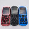 Capa Completa de Carcaça para Celular Apenas + Peças de Reposição de Teclado Inglês Para Nokia 1280