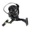 Spinning Reel Stainless Steel and Metal with Screw in Rocker Arm Fishing Spinning Wheel for Outdoor Fishing Enthusiast