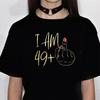 50th Birthday Gifts Unisex Women 50 Years Old Vintage 1975 Party TShirt Im 49 Years Clothing Streetwear Graphic T Shirts Tops
