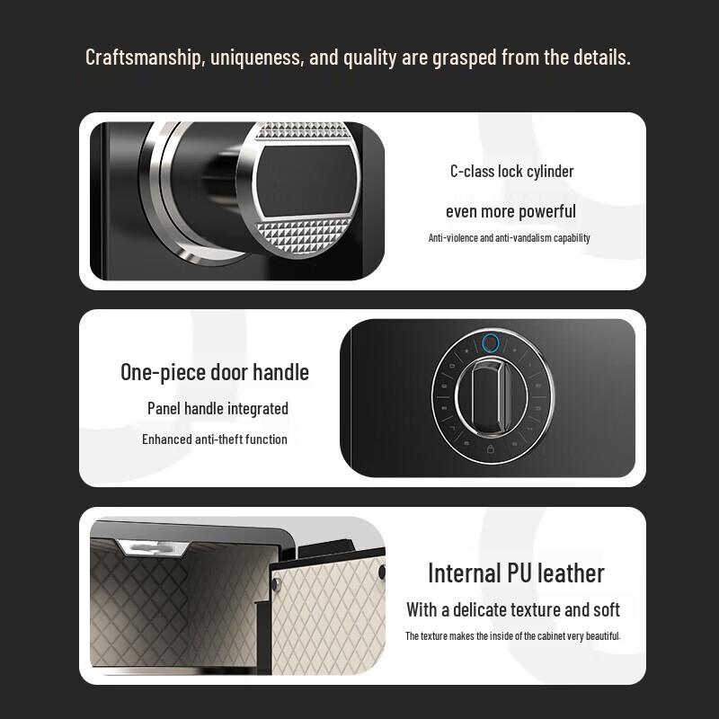 Smart Fingerprint Password Security Safe