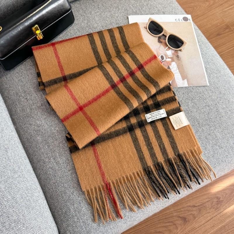 100% Wool Knitted Scarf Unisex Winter Warm Accessory Classic Plaid Long Neck Wrap Men Women