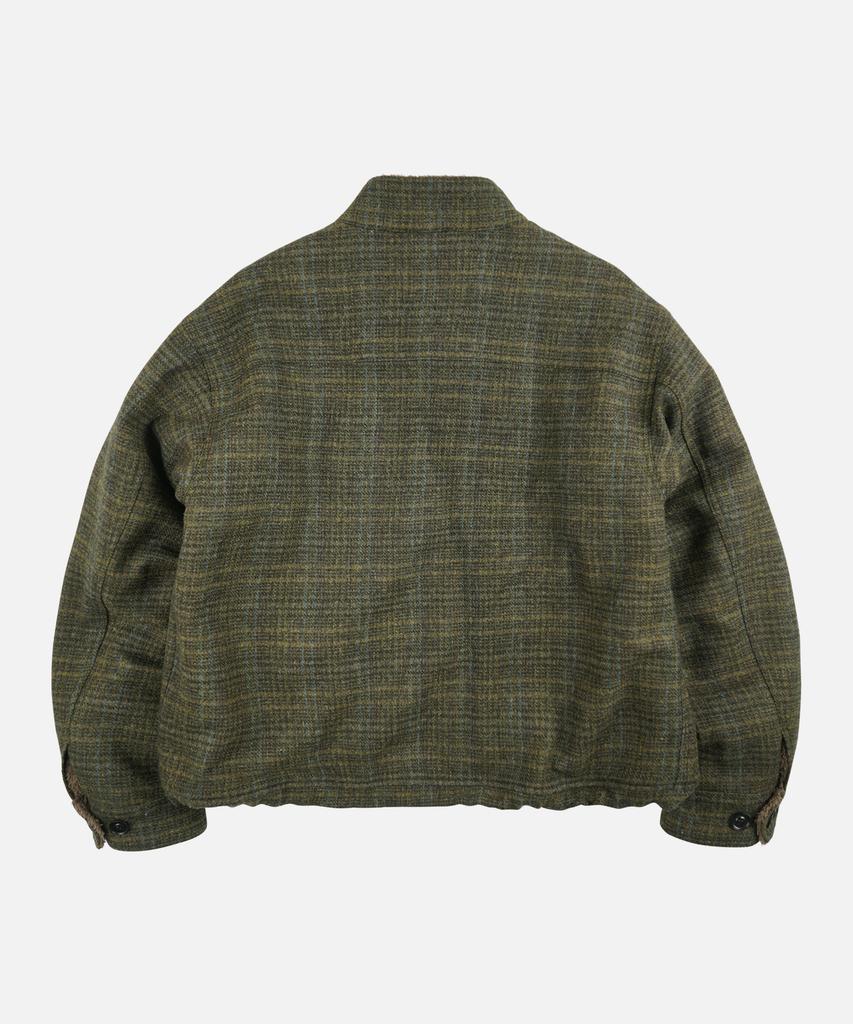 Frizmworks Fluffy Wool Harrington Jacket _ Seaweed