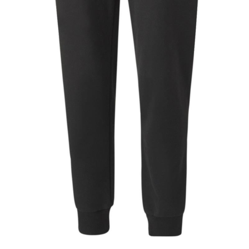 Puma Elastic Waist Casual Knit Straight Fit Sports Long Pants Women bottoms Black 674336-01