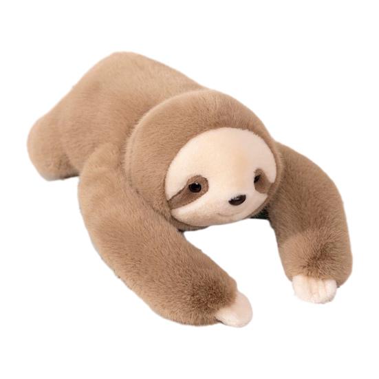 Plush Animal Pillow 30/45/65cm Anxiety Relief Stuffed Toy Soft Floppy Panda Sloth Koala Dinosaur Cuddle Toy for Kids Adults
