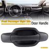 OCPTY Door Handle Exterior Rear Driver Left Side Replacement Fit 2004-2008 for Colorado for GMC Canyon Outside Door Handle Texture Black
