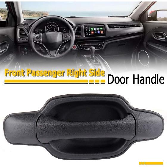 OCPTY Door Handle Exterior Rear Driver Left Side Replacement fit 2004-2008 for Colorado for GMC Canyon Outside Door Handle Texture Black