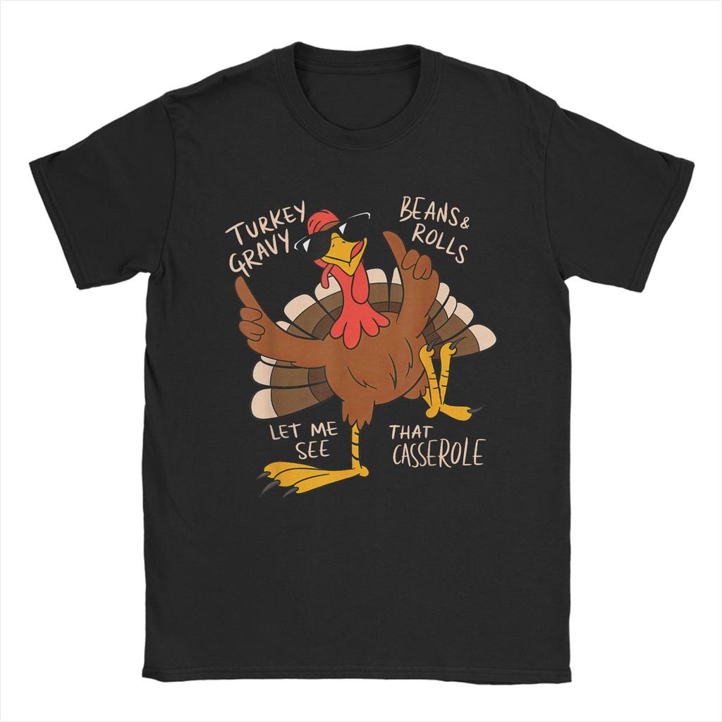 F Caw F Turkey Funny Graphic Poultry Humor Thanksgiving T-Shirt For Men Summer Streetwear T Shirts O-Neck Fashion Tee Shirt Tops