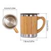 Steel Insulated Cup Campings Coffee Mugs with Lid for Various Beverages