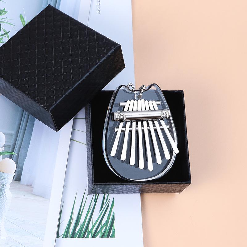 8 Tonlu Mini Başparmak Piyanosu - Hassas Ayarlı Kalimba Enstrümanı