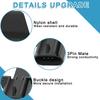 MKBKLLJY 5pcs H13 9008 Male Nylon Adapter Wiring Harness Extension