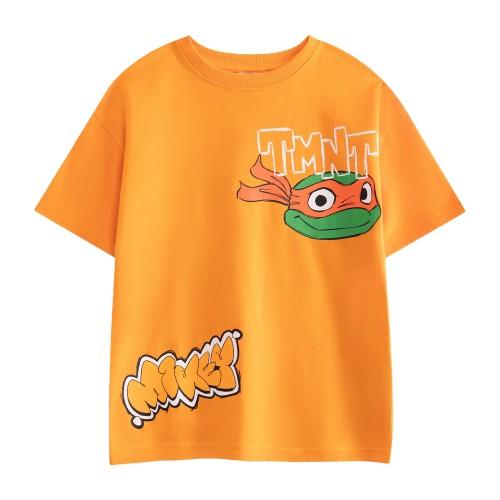 Teenage Mutant Ninja Turtles Boys Michelangelo Short-Sleeved T-Shirt
