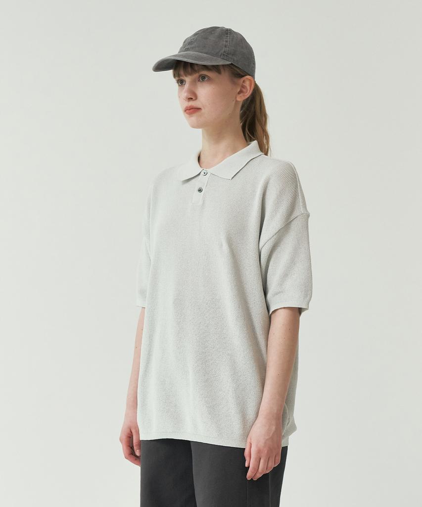 KNITTED Coolever Pk Short Sleeve Knit Tee Pure Green