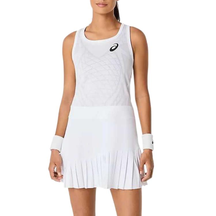 Asics Sleeveless Dress Women s White 2042A353-100 M