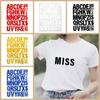 Sewing Accessory Iron on Letters Stickers Thermal Sticker Clothes Sticker  Clothing