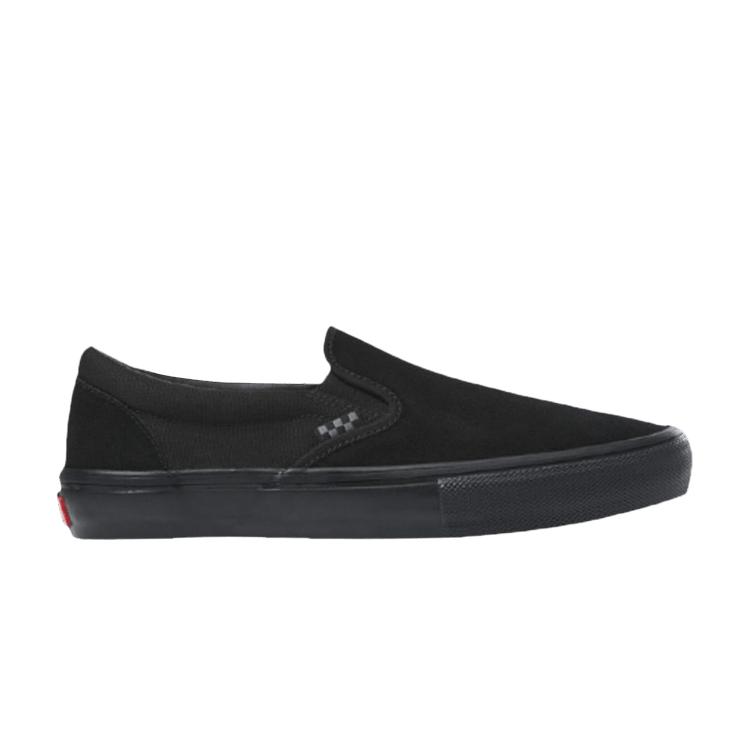 Vans Skate Slip-On Black Checkerboard Unisex Sneakers VN0A5FCABKA