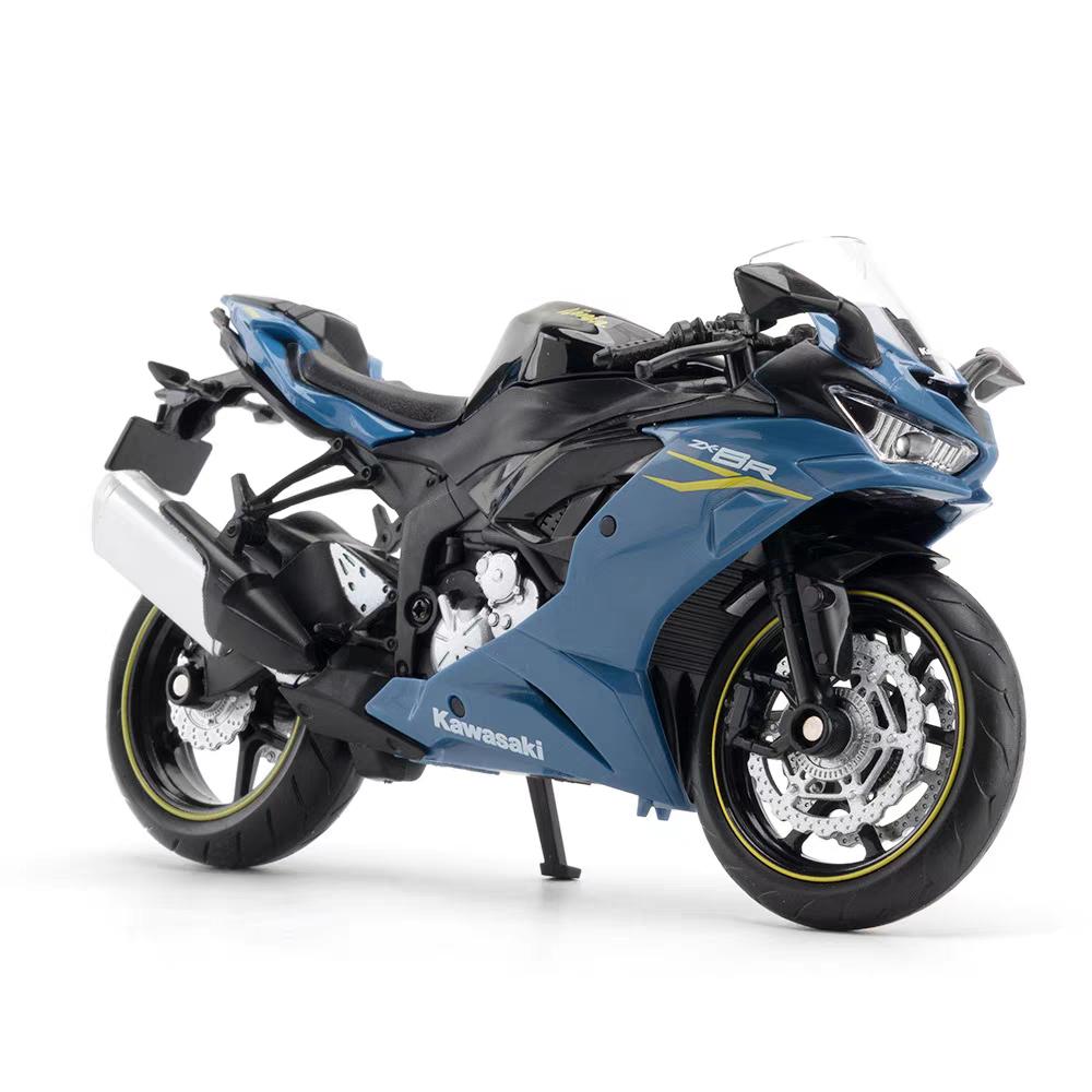 MotoGP Ninja ZX-6R Závodní motocykl Simulace Vynikající Diecast & Hračka Vozidlo RMZ city 1:12 Kovový Sběratelský Model