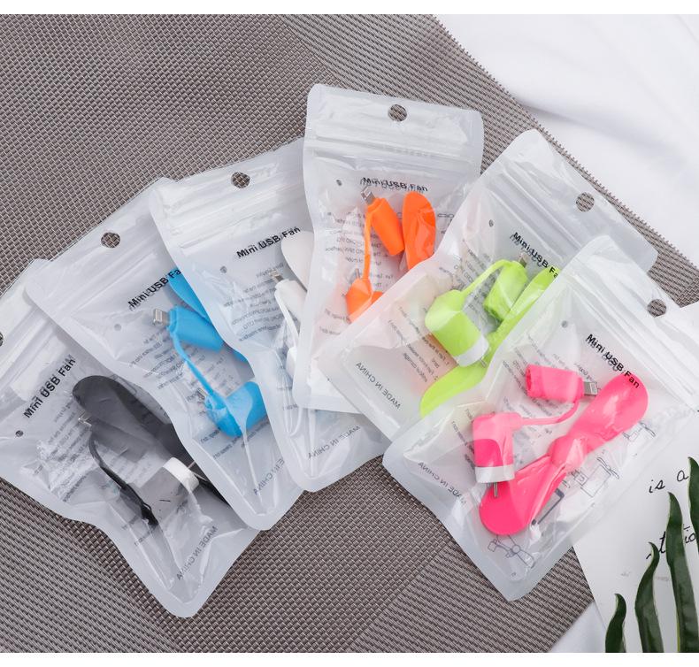 Creative Mini Handheld USB Fan for Android, Type-C, and Apple Devices