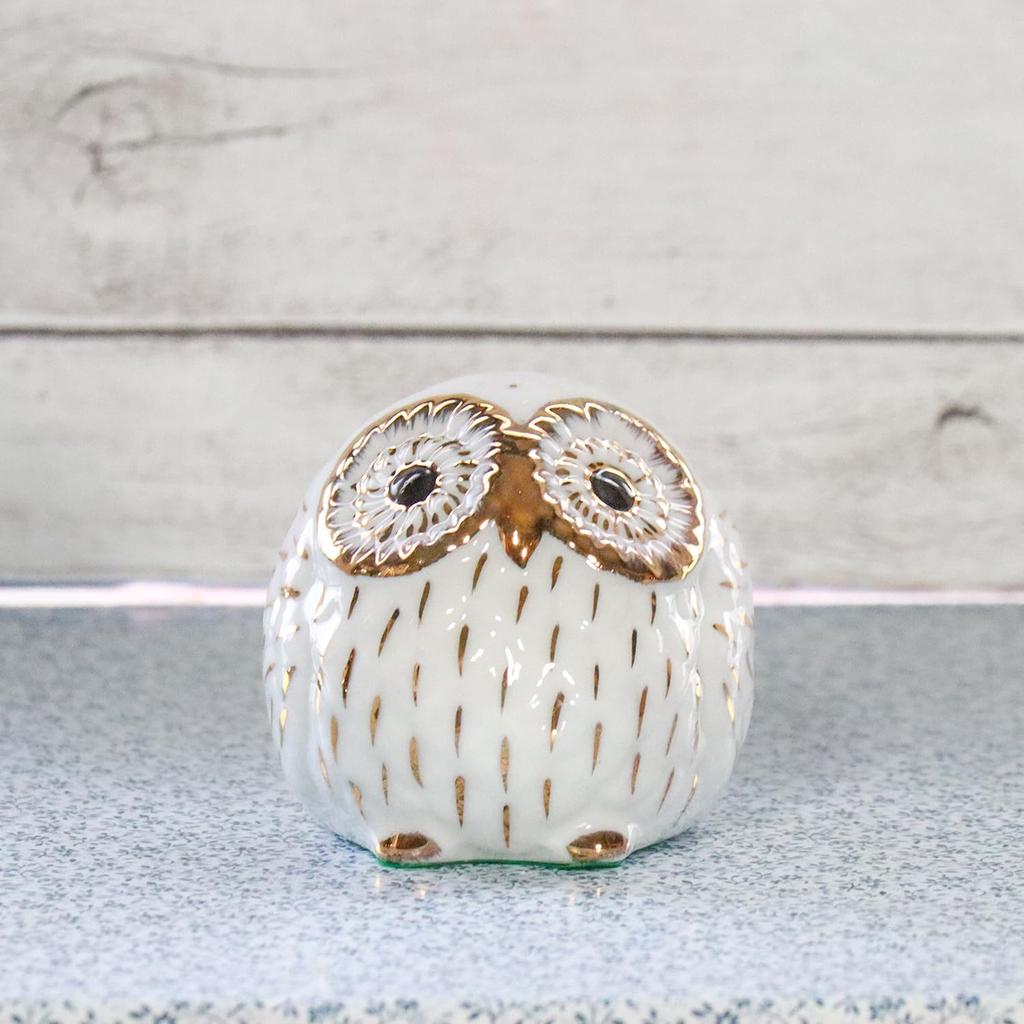 Castle Enterprises Round Owl 6cm long Figurine x 10 pieces set God of Learning in Europe For commercial use (Small) "No Hardship"